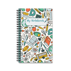 Emerald School Doodles Spiral Journal (EU)- (PY)