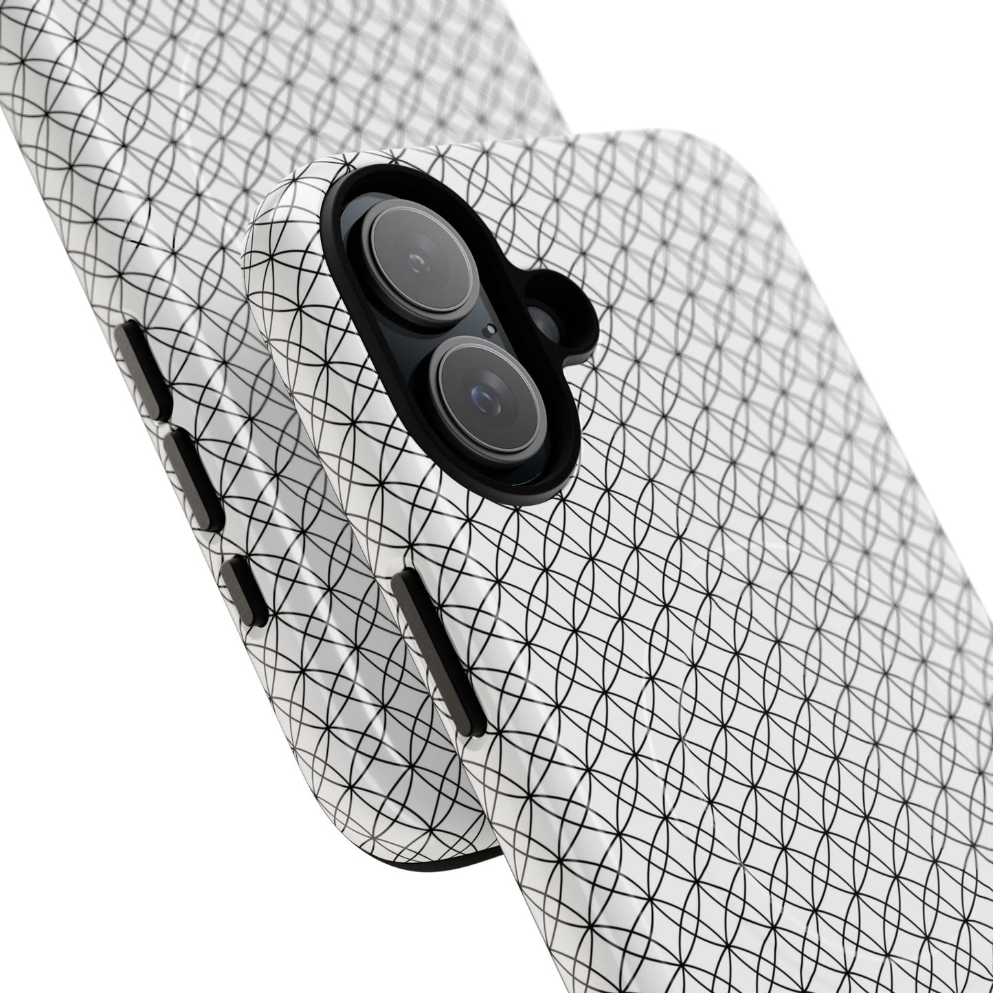Personalized Geometric Phone Case, Stylish Tough Magnetic Cases, Unique Protection, Trendy Gift for Tech Lovers, Modern Mobile Accessory