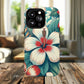 Tropical Hibiscus MagSafe® iPhone® Tough Case - Stylish Phone Protection Gift for Nature Lovers, Vibrant, Summer Vibes.