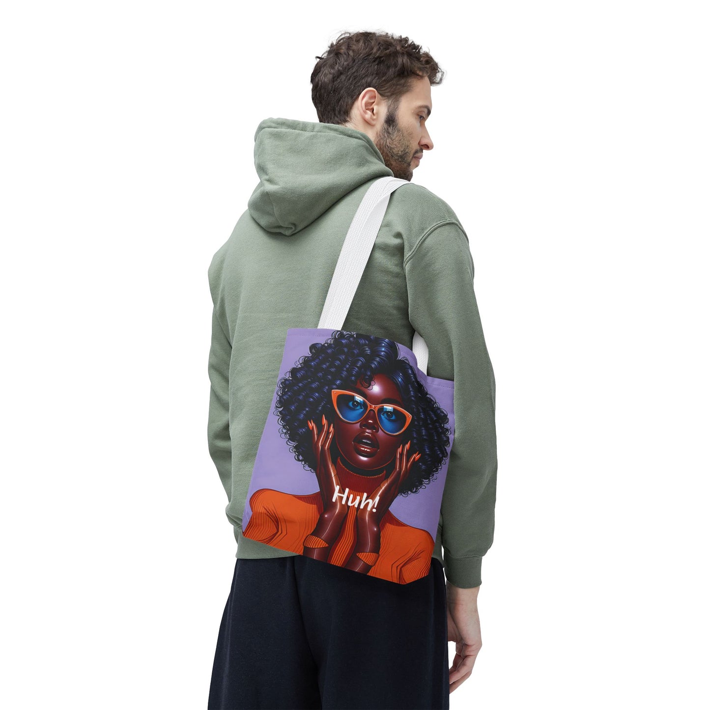 Afro Luxe Glow Tote Bag