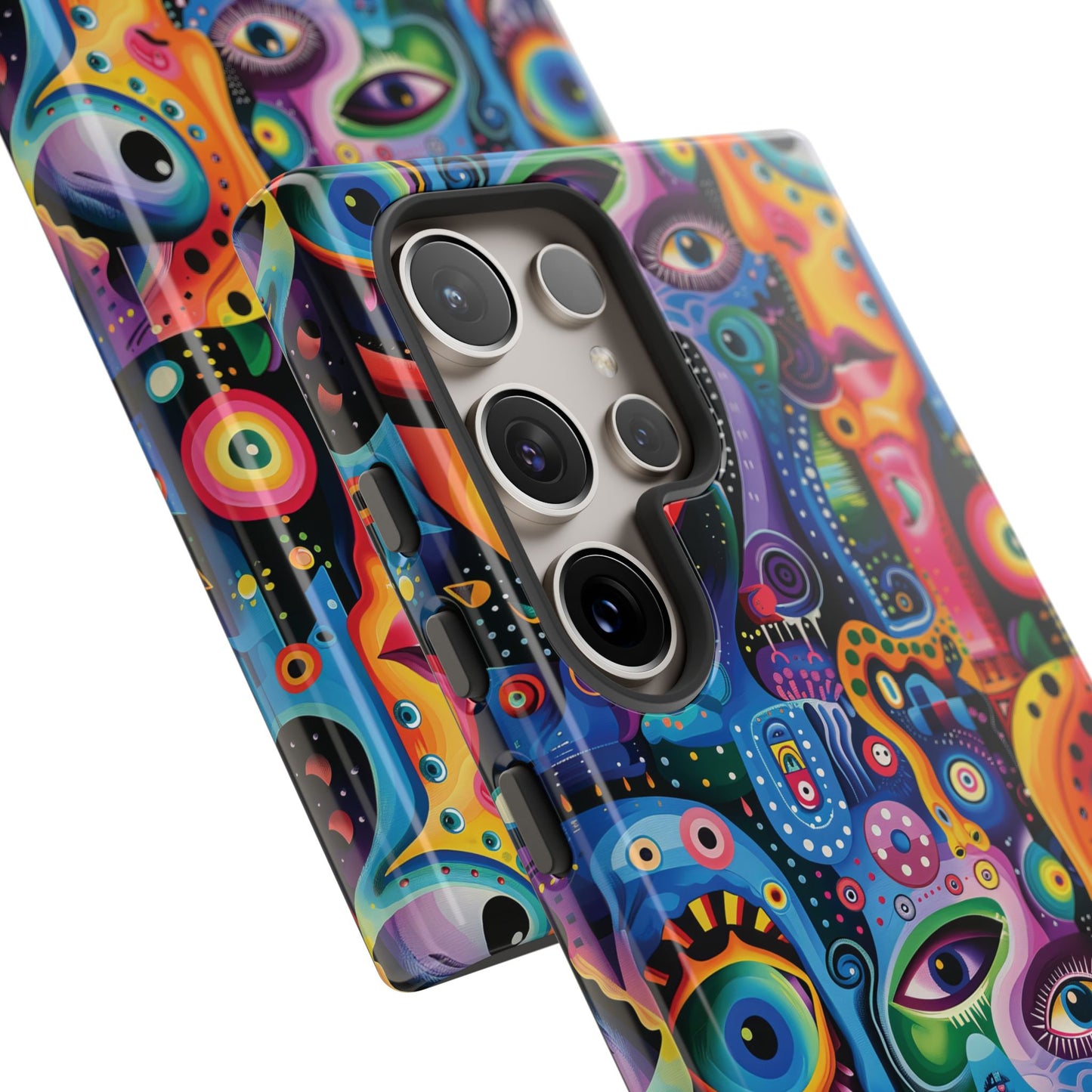 Psychedelic Visions Vibrant Art Google Pixel, iPhone and Samsung Phone Case - Tough Cases for Creative Souls
