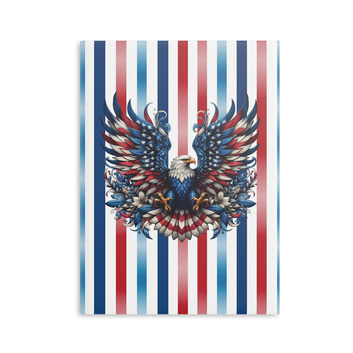 Patriotic Pride Hardcover Notebook with Puffy Covers