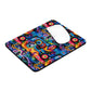 Psychedelic Visions Colorful Abstract Faces Mouse Pad - Artistic Desk Accessory