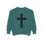 GOD is LOVE Unisex Comfort Colors Garment-Dyed Sweatshirt