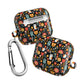 Whimsical Feline Garden AirPod Cases (AOP) - Fun & Colorful Accessories for Pet Lovers.