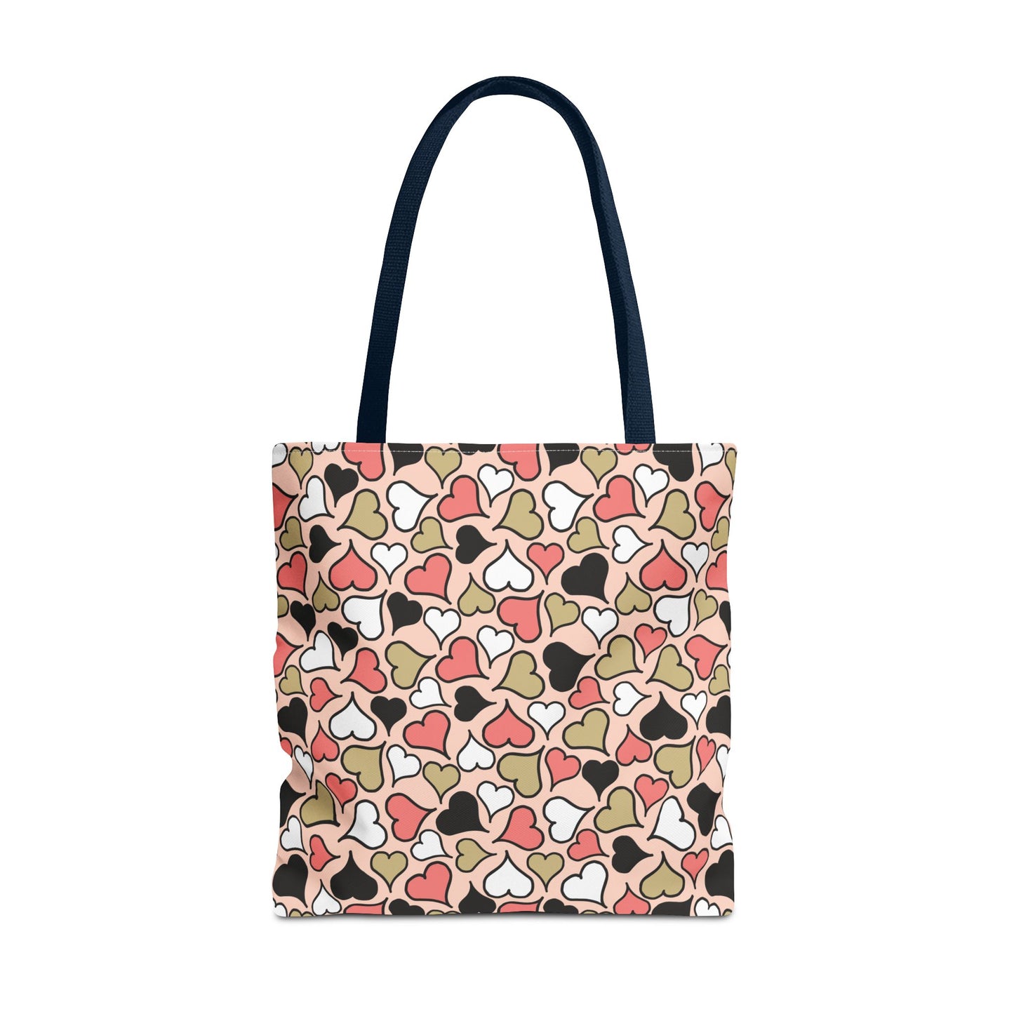 Heart Patterned Tote Bag - Cute & Stylish Carryall for Every Occasion