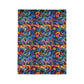 Psychedelic Visions Soft Minky Blanket