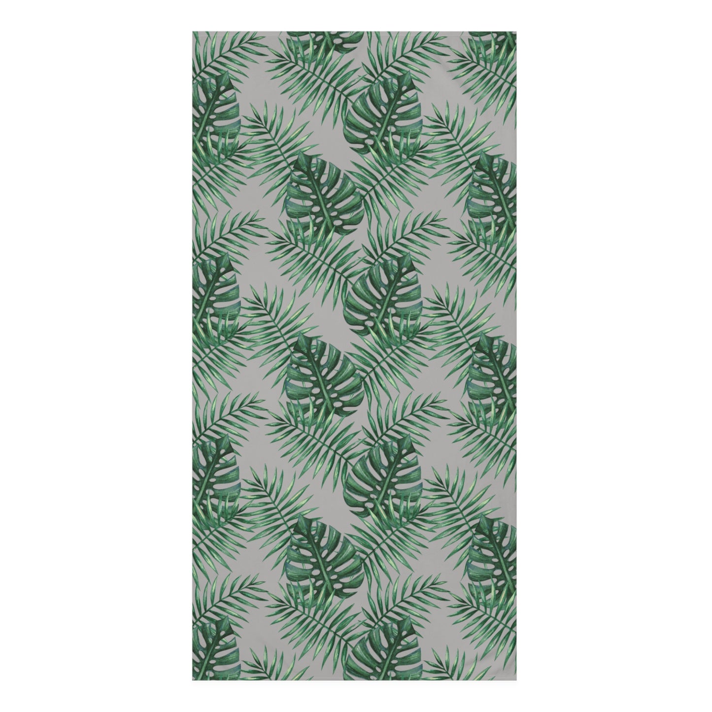 Tropical Bliss Grey Mink-Cotton Towel