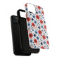 Patriotic Floral Dreams Tough Magnetic iPhone Cases, Durable, Stylish, Gift for Her, Protective Phone Cover, Spring Floral Design