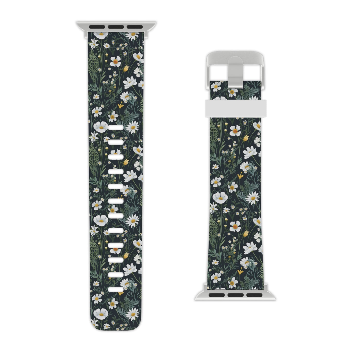 Daisy Delight Floral Apple Watch Band - Stylish & Comfortable for Any Occasion