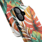 Tropical Monstera Leaf Phone Case - Stylish Tough Magnetic Cases, Floral Protection, Summer Vibe, Gift for Nature Lovers, Trendy Mobile Accessories
