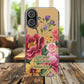 Clear Floral Bible Verse Phone Case — "Let Your Light Shine" (Matthew 5:16) for iPhone and Samsung Cases.
