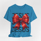 JESUS Unisex Jersey Bella Canvas Short Sleeve Tee