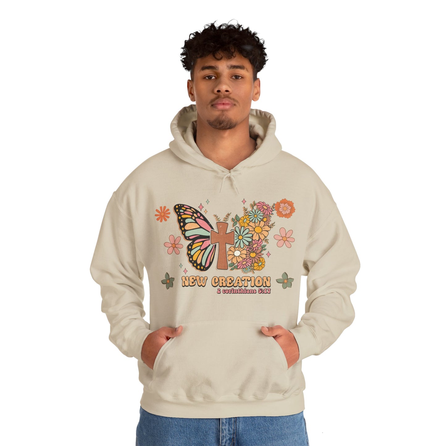 New Creation Unisex Hoodie Sweatshirt