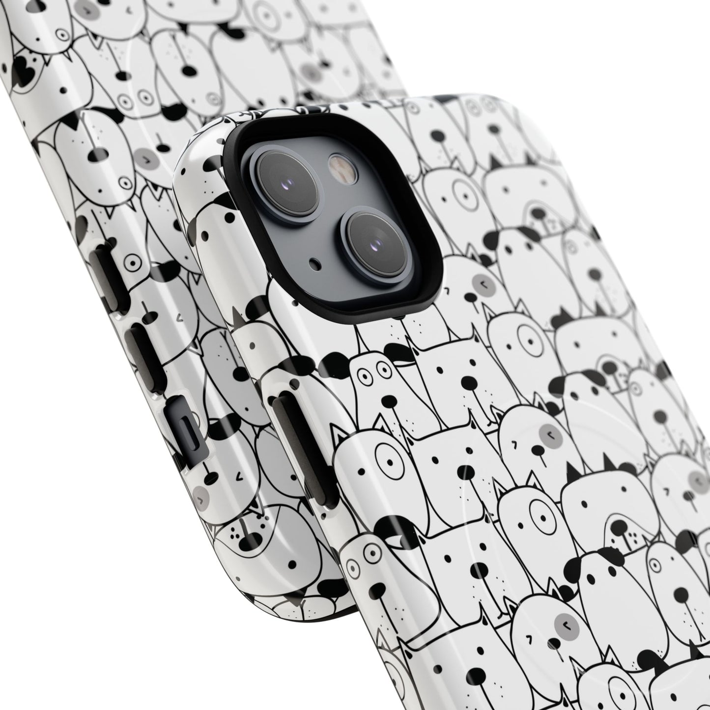 Cute Animal Pattern Phone Case, Tough Magnetic Cases for Pet Lovers, Gifts for Birthday, Holiday, Cute Accessories, Phone Covers