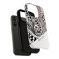 InkWhirl Fusion Stylish Tough Magnetic iPhone Case,  Unique Design, Gift for Him/Her, Trendy Accessory, Artist Collaboration, Durable Protection,Magsafe iPhone case