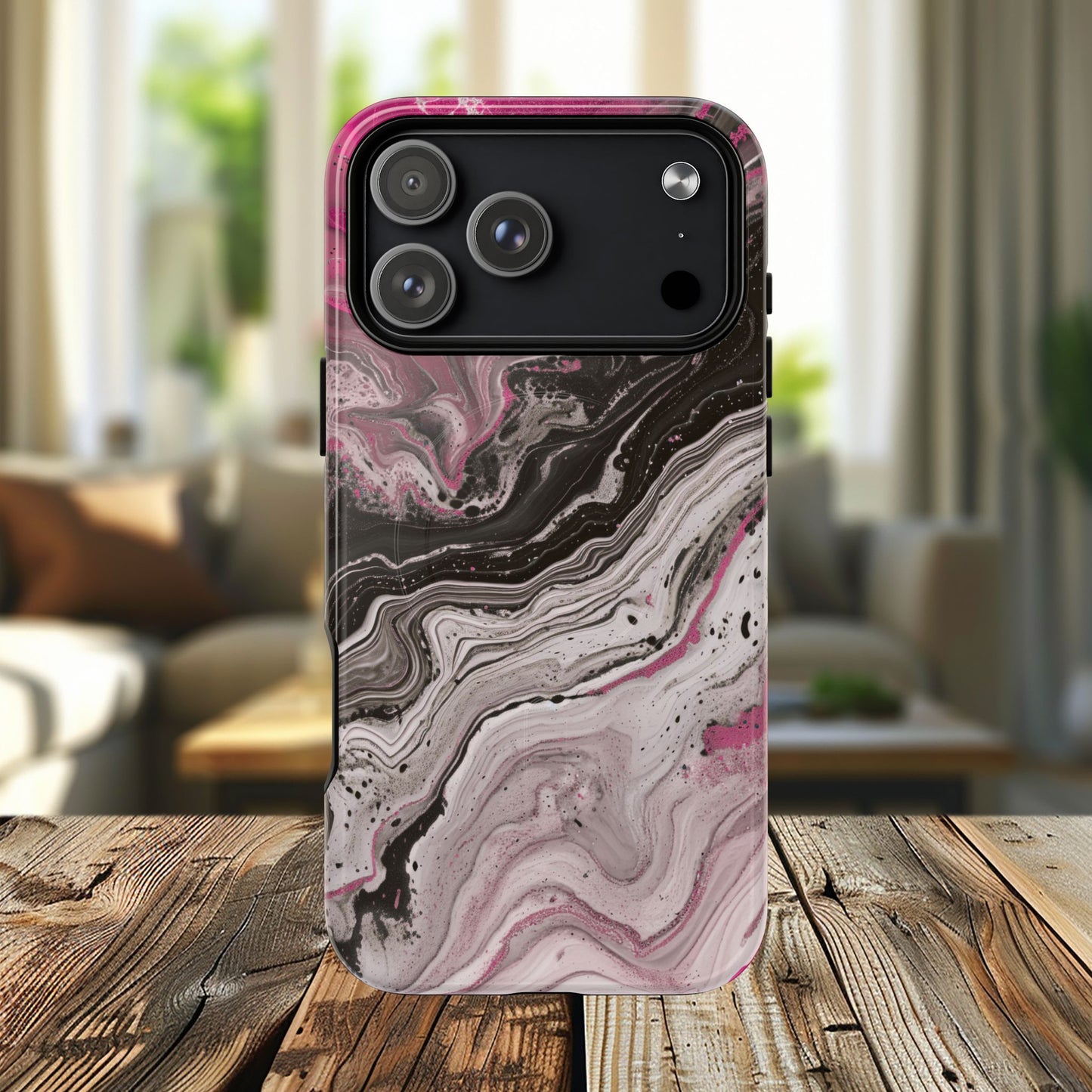Stylish Magnetic iPhone Cases for Tough Protection, Trendy iPhone Covers, Gift for Teens, Modern Tech Accessories, Marble iPhone Design Cases