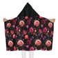 Midnight Rosescape Snuggle Youth Hooded Towel