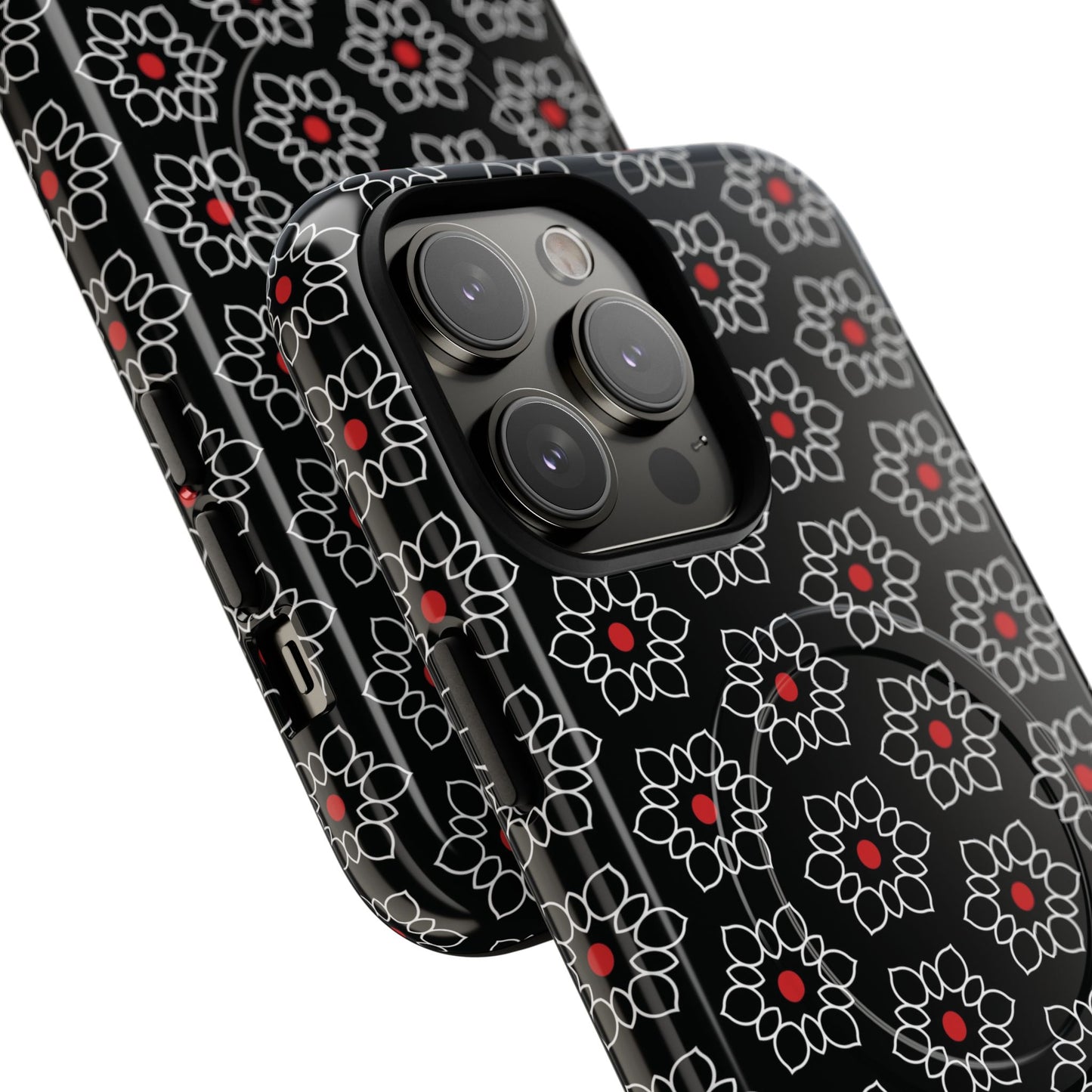 Floral Power Magnetic Tough iPhone Cover | Tough iPhone Cover, Floral Design, Custom iPhone Accessory, Gift for Her, iPhone Case