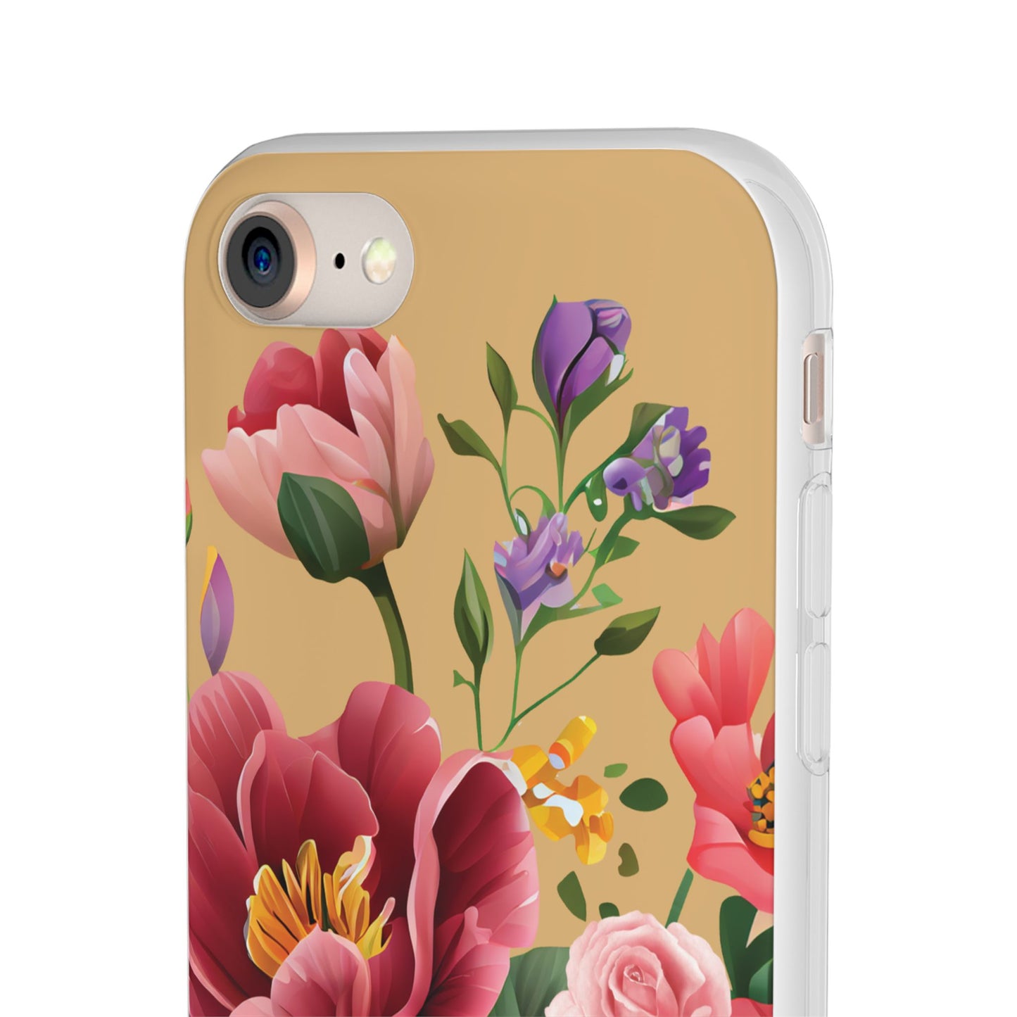 Floral Scripture Phone Case — "Let Your Light Shine" (Matthew 5:16) for iPhone and Samsung Cases.