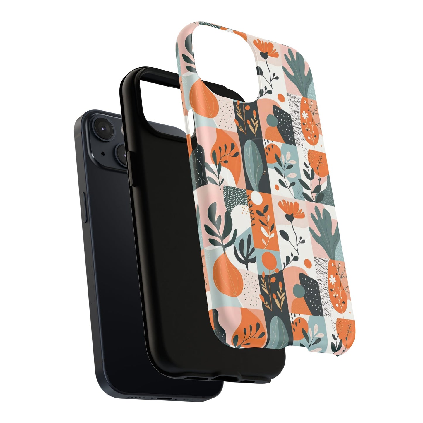 Botanical Bliss Tough Magnetic Phone Case, Durable Phone Cover, Gift for Her, Stylish Tech Accessory, Fall Vibes, Trendy Mobile Case