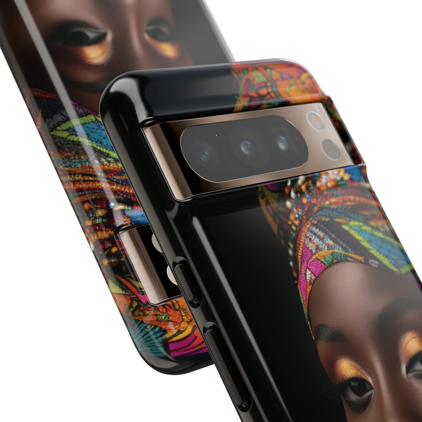 Regal Reflections: African Majesty Google Pixel Cases