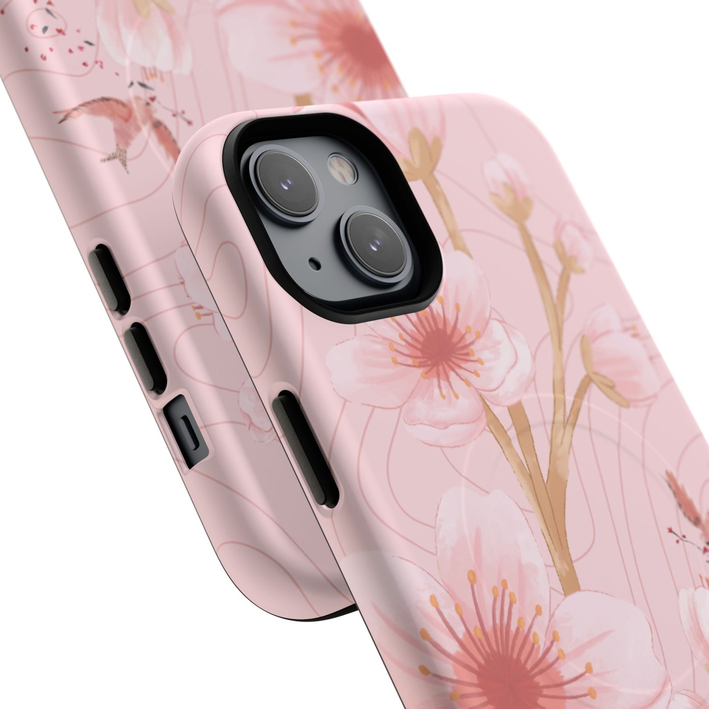 I am with You Always Matthew 28:20, Inspirational Gift, Floral Bible Verse, Magnetic Tough MagSafe® iPhone®, 13, 14, 15, 16, 17, Pro, Pro Max, Plus Cases.