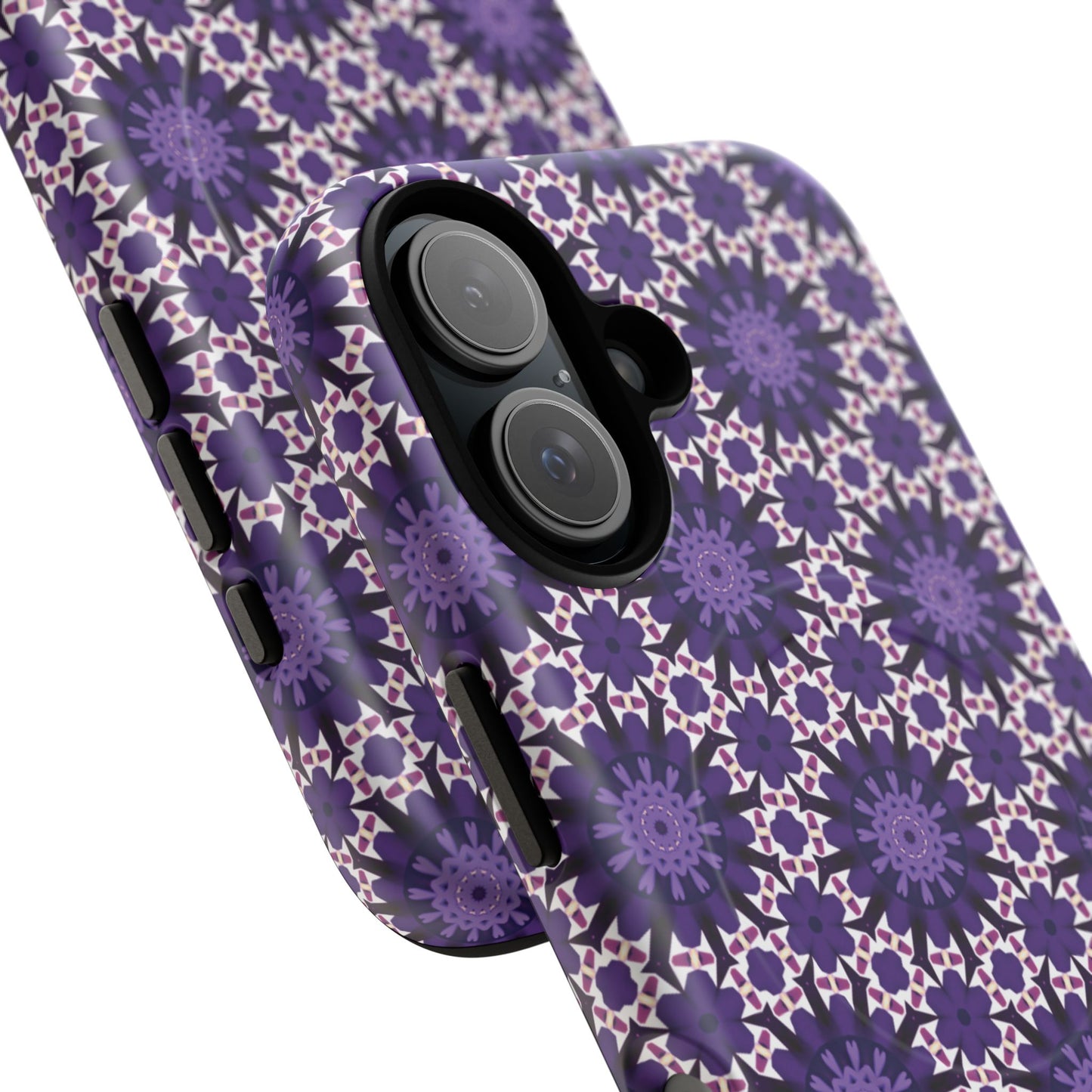 Twilight Petal Mirage Magnetic iPhone Cases, Unique Floral Designs, Tough Protection, Gift for Her, iPhone Accessories, Custom Cases