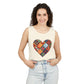 Patched Hearts Unisex Garment-Dyed Tank Top