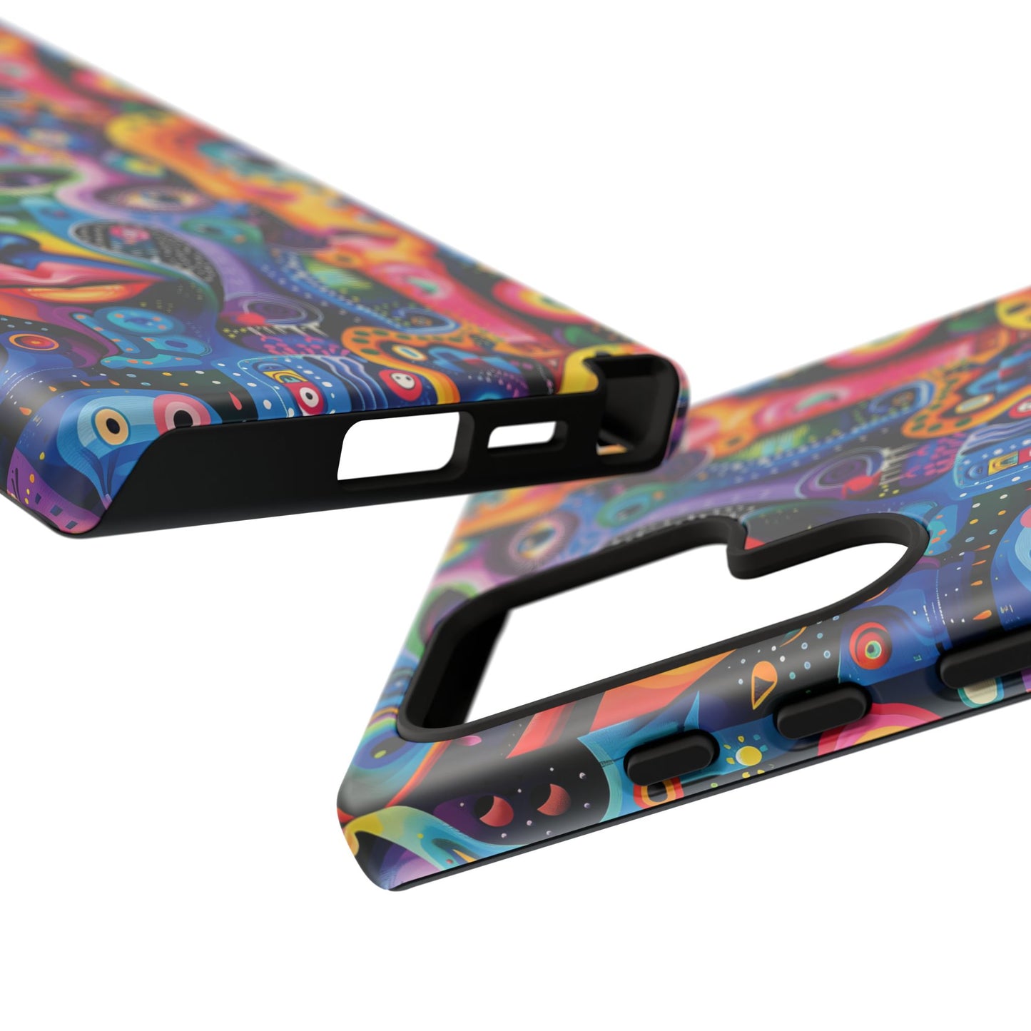 Psychedelic Visions Vibrant Art Google Pixel, iPhone and Samsung Phone Case - Tough Cases for Creative Souls