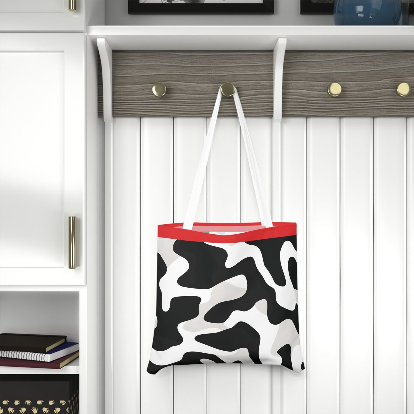 Urban Camo Shoulder Tote Bag - Colorful Everyday Accessory