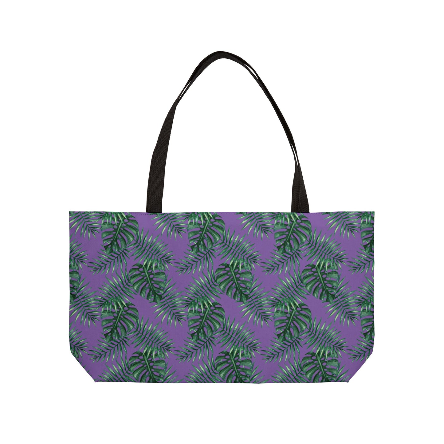 Tropical Bliss Purple Weekender Tote Bag