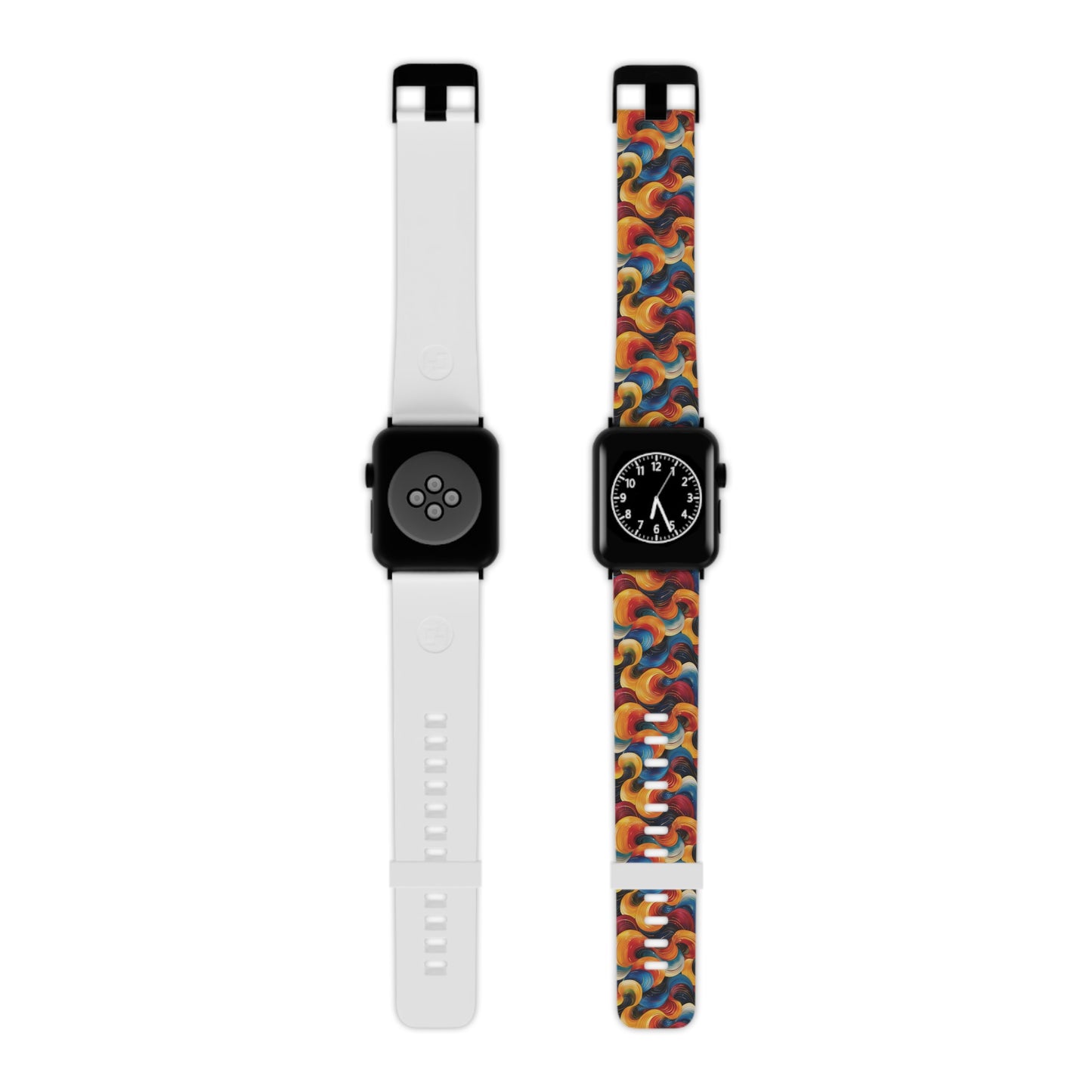 Cosmic Swirl Vibrant Apple Watch Band - Colorful Design for Stylish Wear
