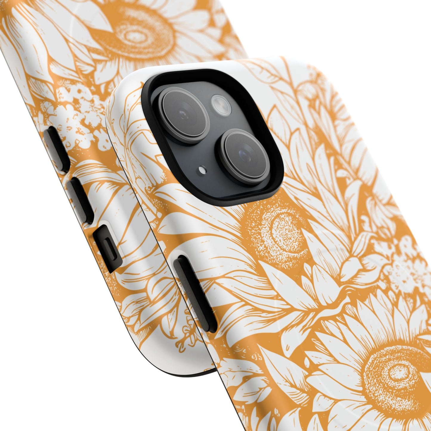 Loved John 3:16, Inspirational Gift, Tough iPhone Magnetic Case Scripture, Sunflower Bible Verse, MagSafe® iPhone® Tough Case, iPhone 14, iPhone 15, iPhone 16, Pro, Pro Max, Plus