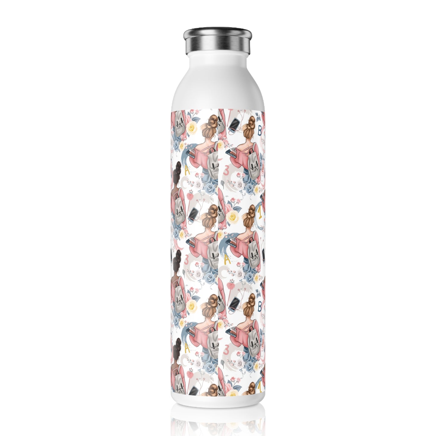 Study Chic Slim Water Bottle