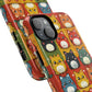 Cute Kawaii Cat iPhone Case, Tough Magnetic iPhone Case, Animal Lover Gift, Kawaii iPhone Cover, Fun Cat Design