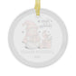 Personalized Family Glass Ornaments