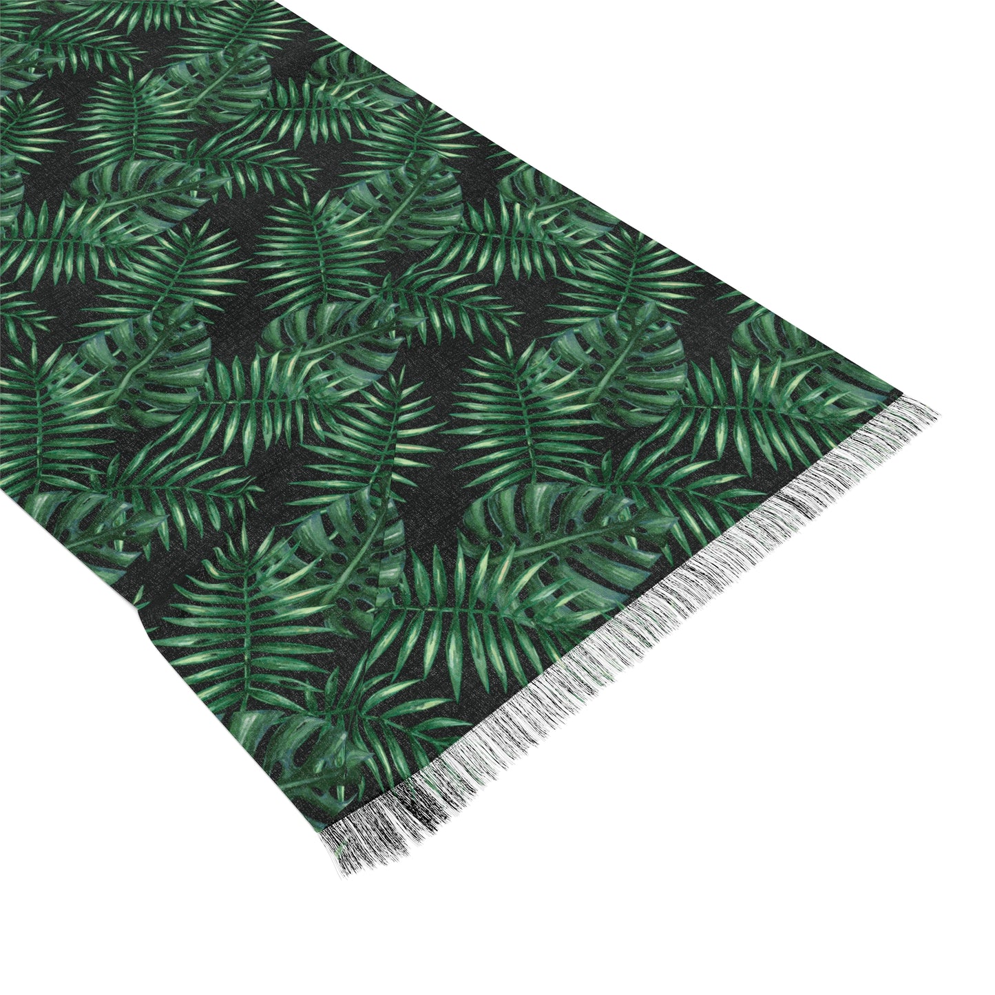 Black Tropical Bliss Light Scarf