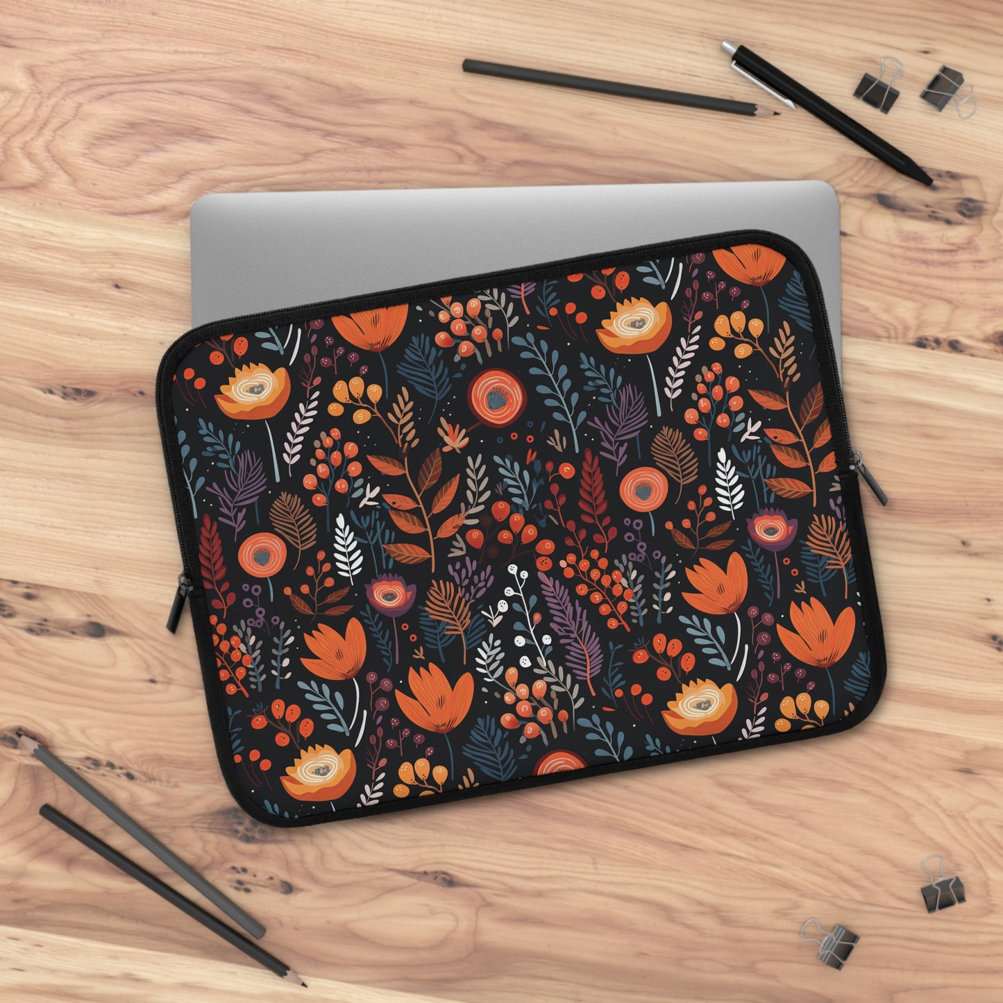 Autumn Bloom Laptop Sleeve