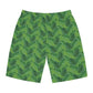 Green Tropical Bliss Men's Board Shorts (AOP)- (PY)