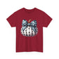 Polka Dot Pumpkin Charm Unisex Heavy Cotton Tee