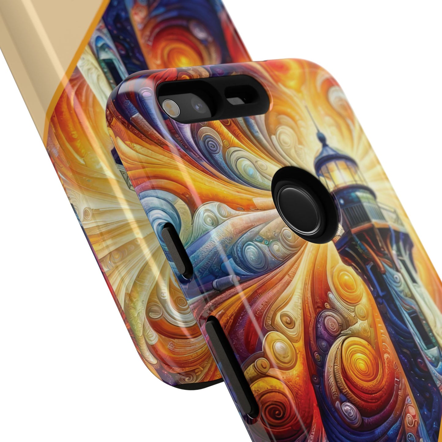 Personalized Cosmic Beacon Tough Samsung and Google Phone Cases
