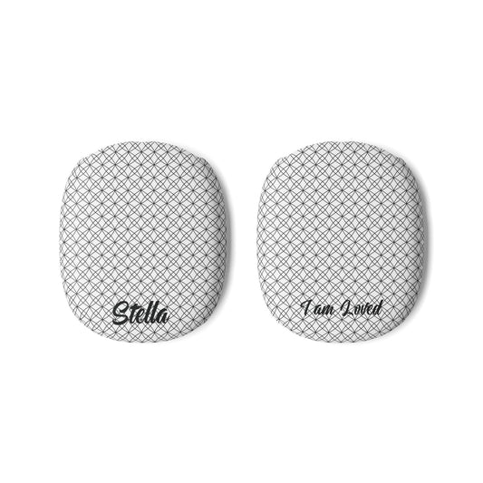 Personalized Geometric AirPod Max Case — with Custom Name/Affirmation/Message