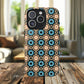 Sahara Star Mosaic Colorful Geometric iPhone Cases, Tough Magnetic iPhone Cases, Vibrant Design iPhone Cover, Durable iPhone Protection, Stylish Tech Accessories.