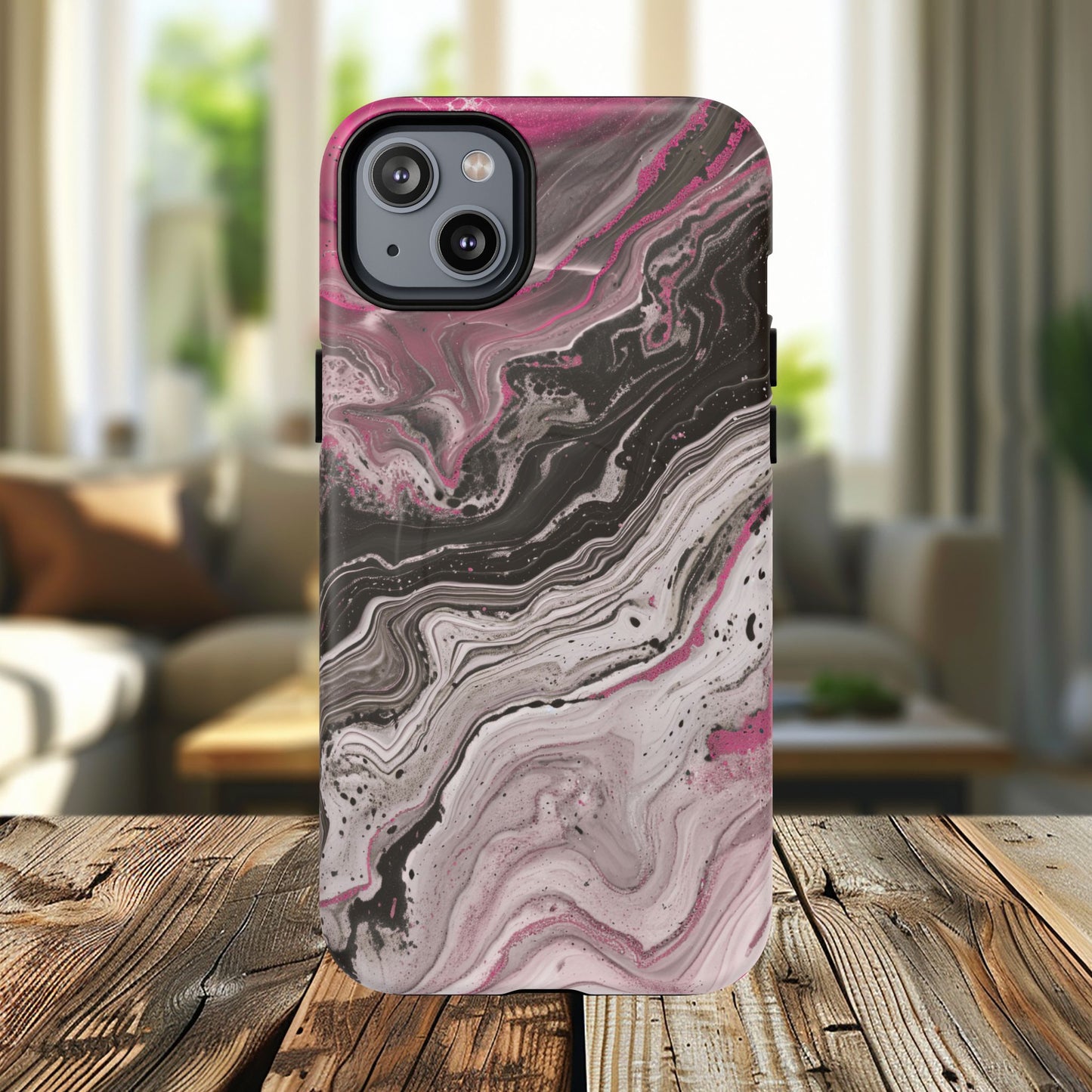 Stylish Magnetic iPhone Cases for Tough Protection, Trendy iPhone Covers, Gift for Teens, Modern Tech Accessories, Marble iPhone Design Cases