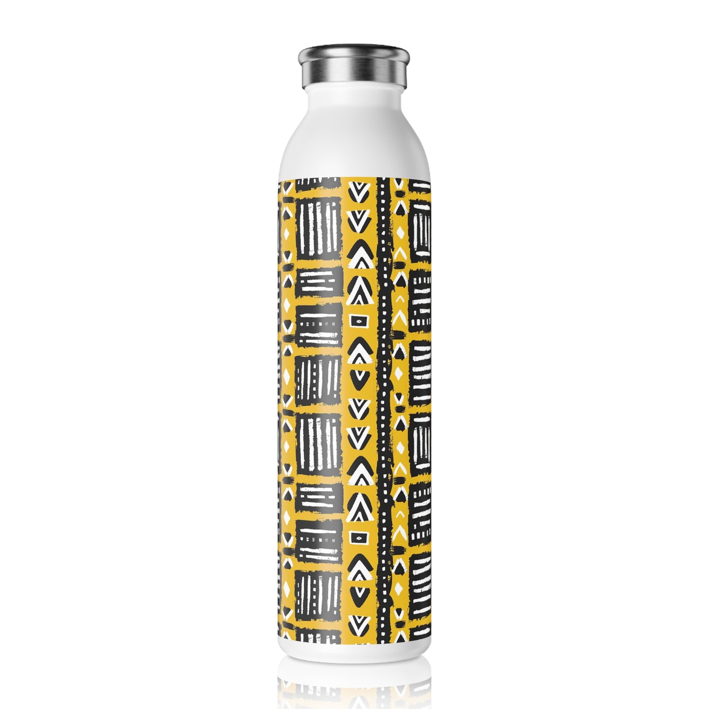 Tribal Vibes Slim Water Bottle