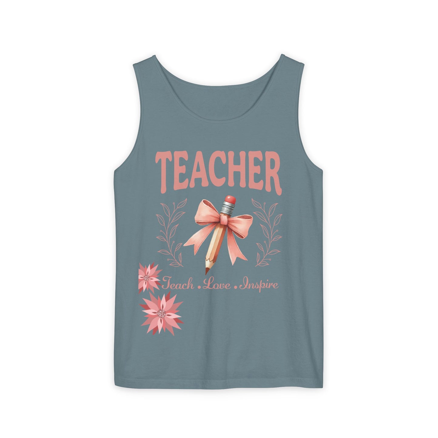 Teacher Unisex Garment-Dyed Tank Top