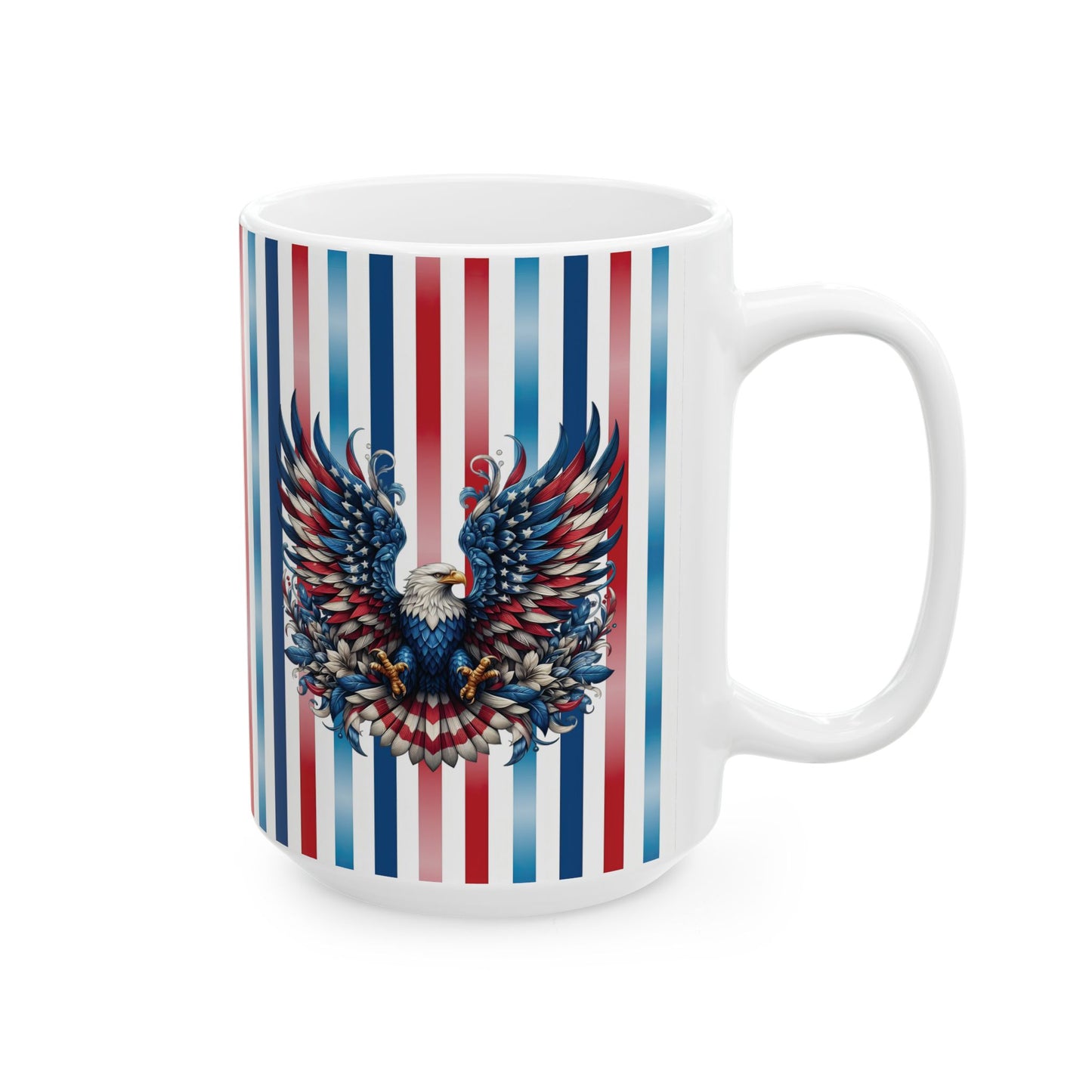 Patriotic Pride Ceramic Mug, (11oz, 15oz)