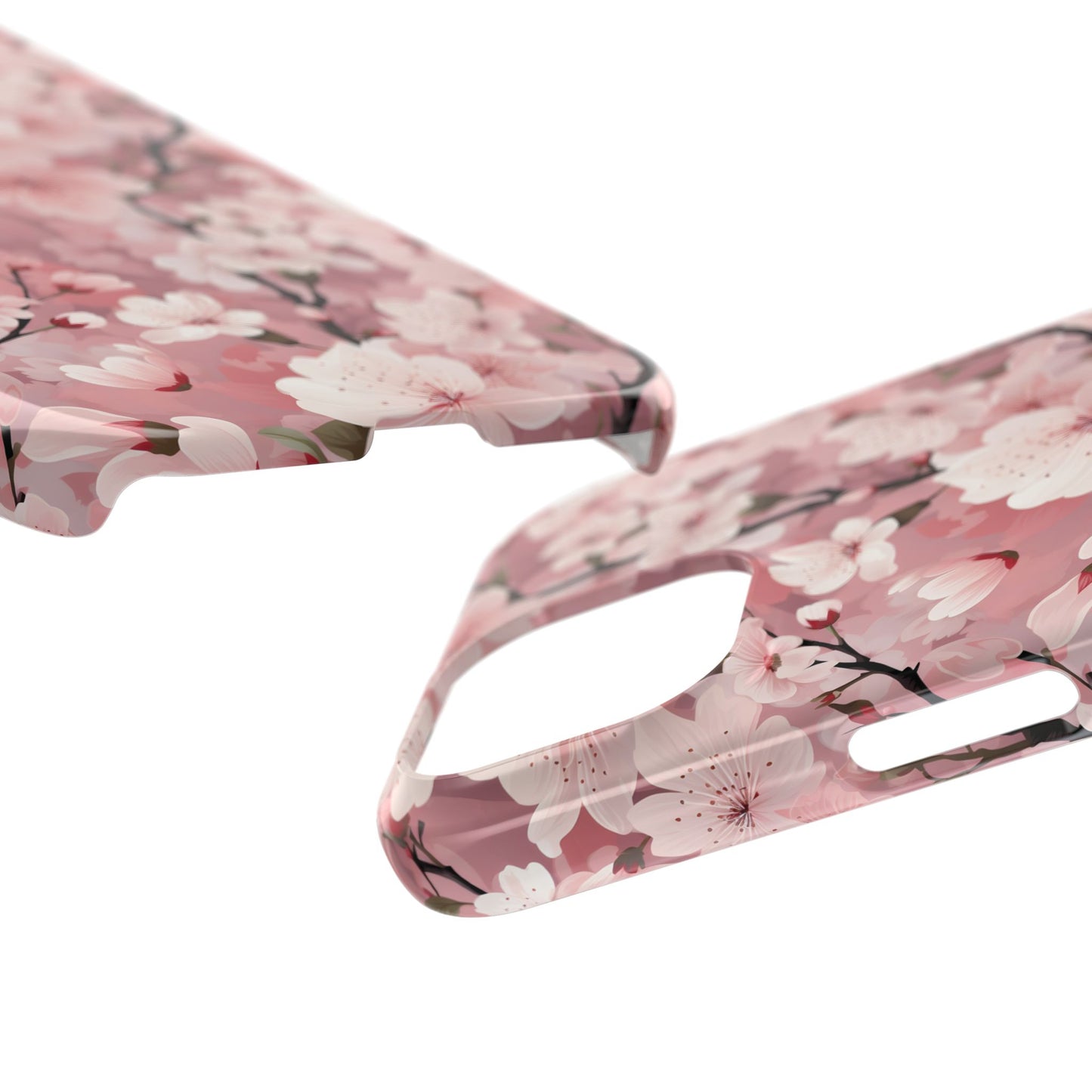 Cherry Blossom Slim Phone Cases for iPhone and Samsung