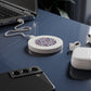 Patriotic Wave Wireless Charging Pad | USA Star Design.